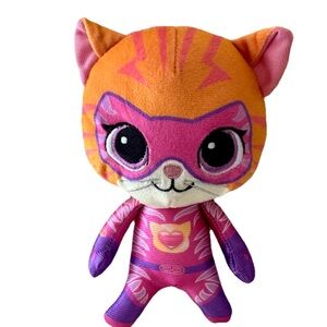 Disney Junior SuperKitties Su-Purr Wild- Ginny 7 Inch Plush Toy NWOT